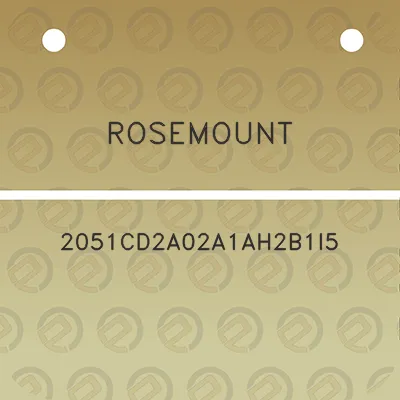 rosemount-2051cd2a02a1ah2b1i5