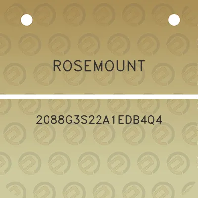 rosemount-2088g3s22a1edb4q4