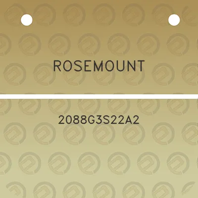 rosemount-2088g3s22a2