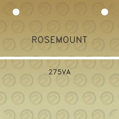 rosemount-275va