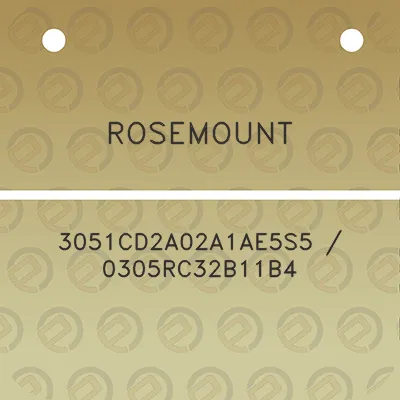 rosemount-3051cd2a02a1ae5s5-0305rc32b11b4