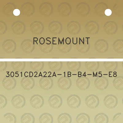 rosemount-3051cd2a22a-1b-b4-m5-e8