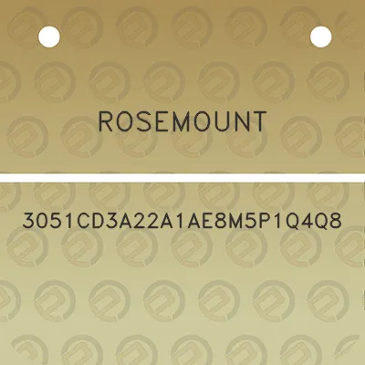 rosemount-3051cd3a22a1ae8m5p1q4q8