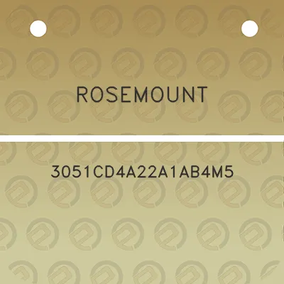 rosemount-3051cd4a22a1ab4m5