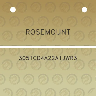 rosemount-3051cd4a22a1jwr3