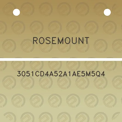 rosemount-3051cd4a52a1ae5m5q4