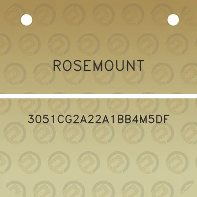 rosemount-3051cg2a22a1bb4m5df