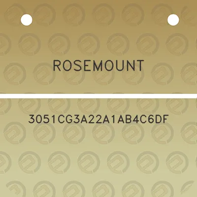 rosemount-3051cg3a22a1ab4c6df