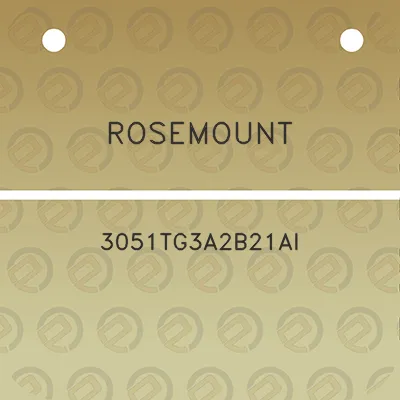 rosemount-3051tg3a2b21ai