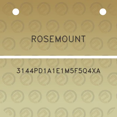 rosemount-3144pd1a1e1m5f5q4xa