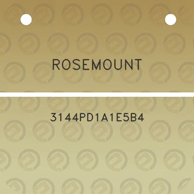 rosemount-3144pd1a1e5b4