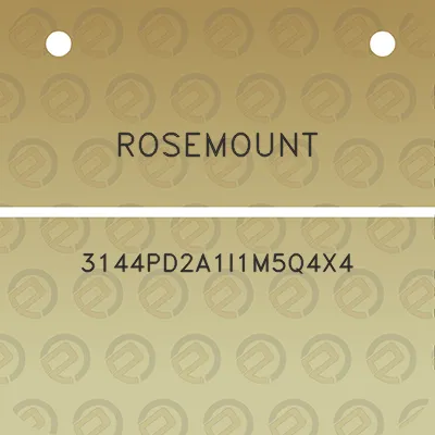 rosemount-3144pd2a1i1m5q4x4