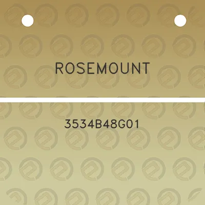 rosemount-3534b48g01