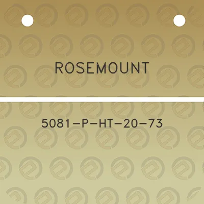 rosemount-5081-p-ht-20-73