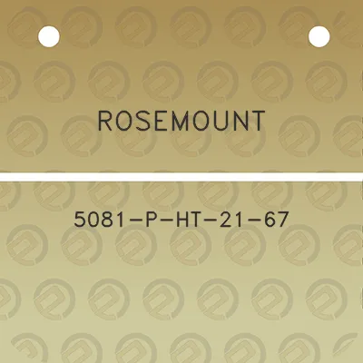 rosemount-5081-p-ht-21-67