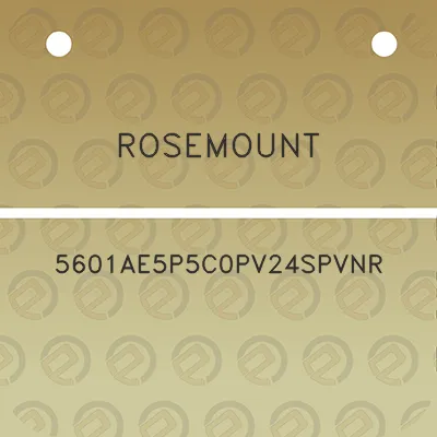 rosemount-5601ae5p5c0pv24spvnr