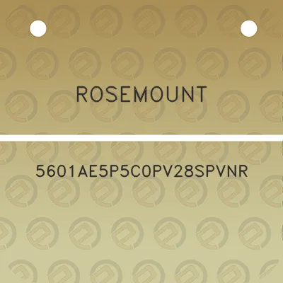 rosemount-5601ae5p5c0pv28spvnr