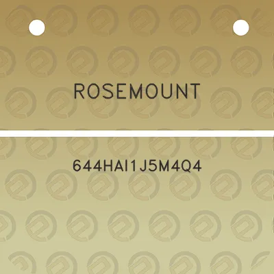 rosemount-644hai1j5m4q4