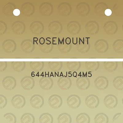 rosemount-644hanaj5q4m5