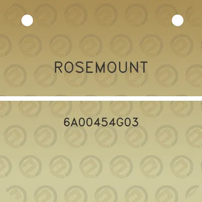 rosemount-6a00454g03