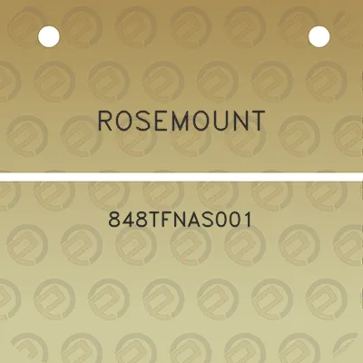 rosemount-848tfnas001