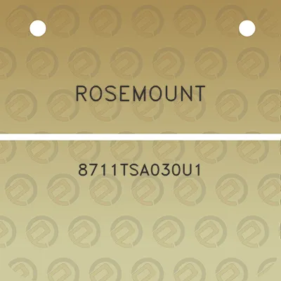 rosemount-8711tsa030u1