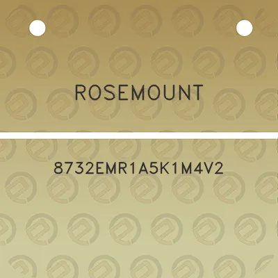 rosemount-8732emr1a5k1m4v2