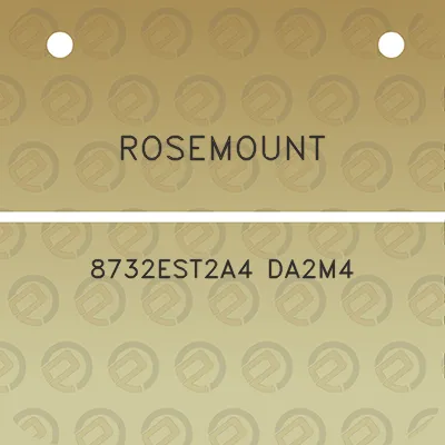 rosemount-8732est2a4-da2m4