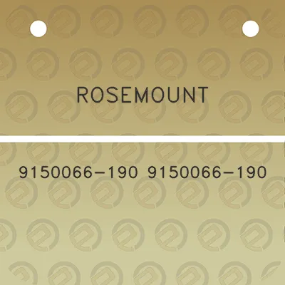 rosemount-9150066-190-9150066-190