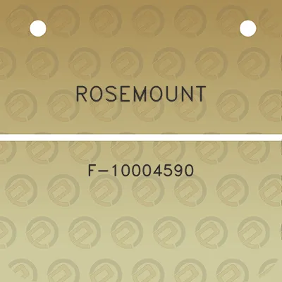 rosemount-f-10004590