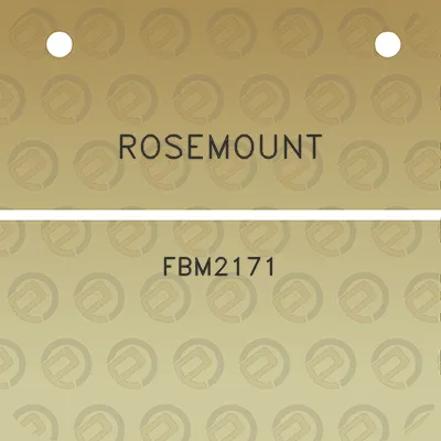 rosemount-fbm2171