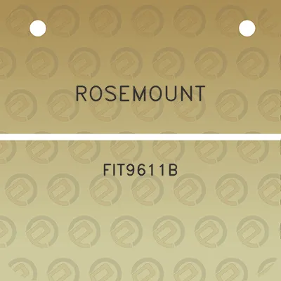 rosemount-fit9611b