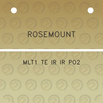 rosemount-mlt1-te-ir-ir-po2