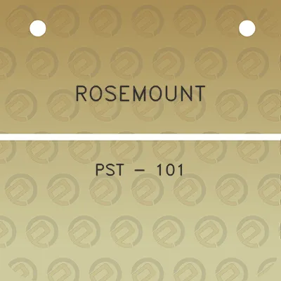 rosemount-pst-101