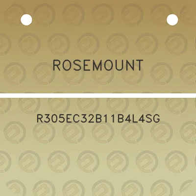 rosemount-r305ec32b11b4l4sg