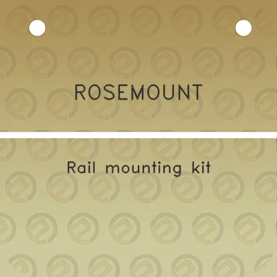 rosemount-rail-mounting-kit