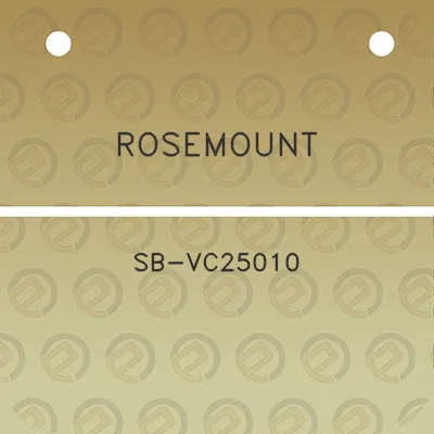 rosemount-sb-vc25010