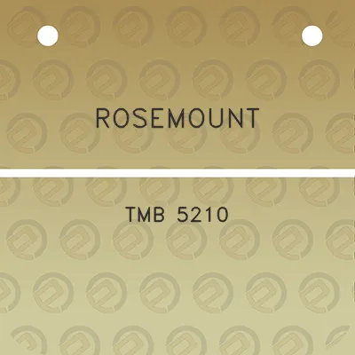 rosemount-tmb-5210