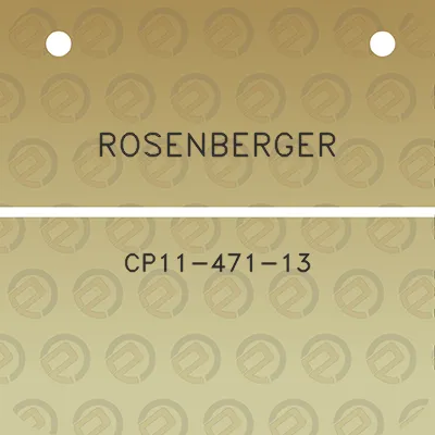 rosenberger-cp11-471-13