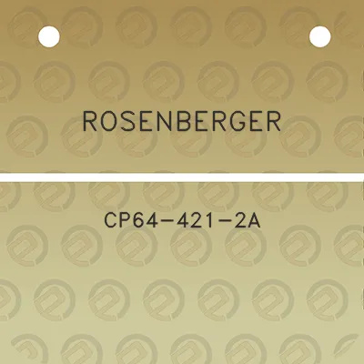 rosenberger-cp64-421-2a