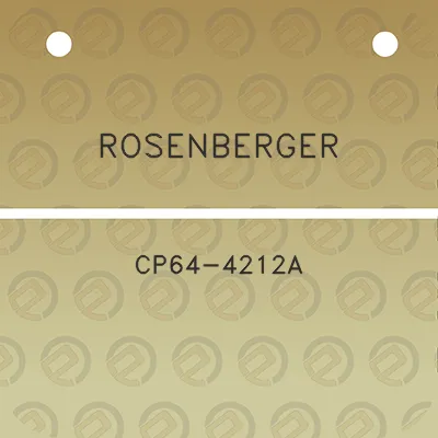 rosenberger-cp64-4212a