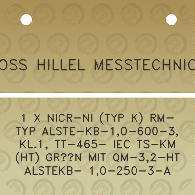 ross-hillel-messtechnick-1-x-nicr-ni-typ-k-rm-typ-alste-kb-10-600-3-kl1-tt-465-iec-ts-km-ht-grun-mit-qm-32-ht-alstekb-10-250-3-a