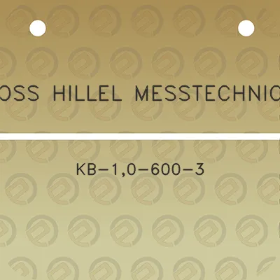 ross-hillel-messtechnick-kb-10-600-3