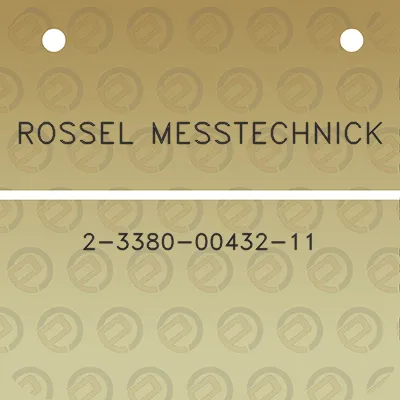 rossel-messtechnick-2-3380-00432-11