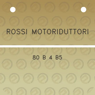 rossi-motoriduttori-80-b-4-b5