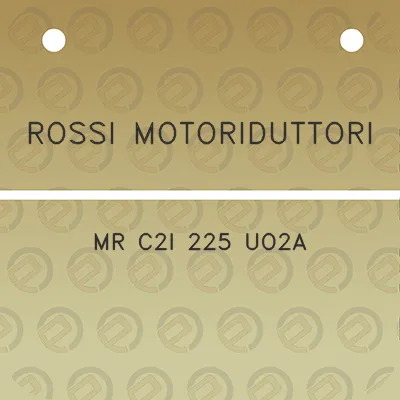 rossi-motoriduttori-mr-c2i-225-uo2a