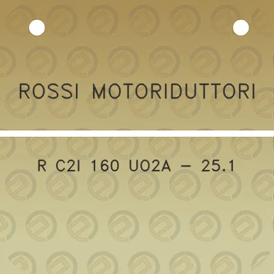 rossi-motoriduttori-r-c2i-160-uo2a-251