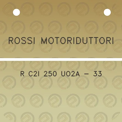 rossi-motoriduttori-r-c2i-250-uo2a-33