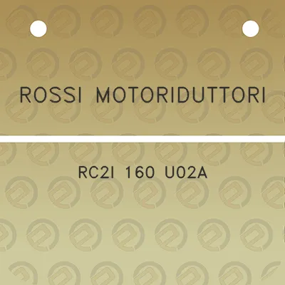 rossi-motoriduttori-rc2i-160-u02a