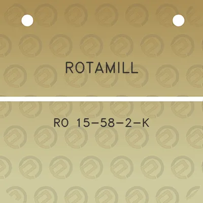 rotamill-ro-15-58-2-k